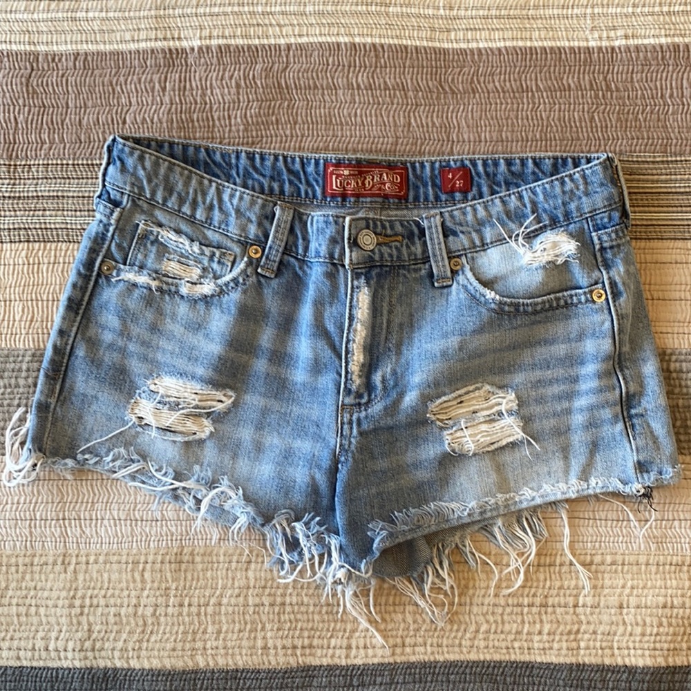 Lucky Brand Jean Shorts “The Cut Off”